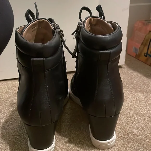 linea paolo anna wedge sneaker camo - Picture 8 of 13